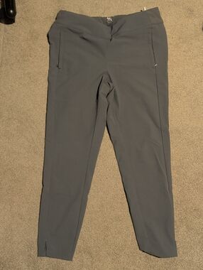 GAIAM Women's Gray Slim Stretch Dress Pants